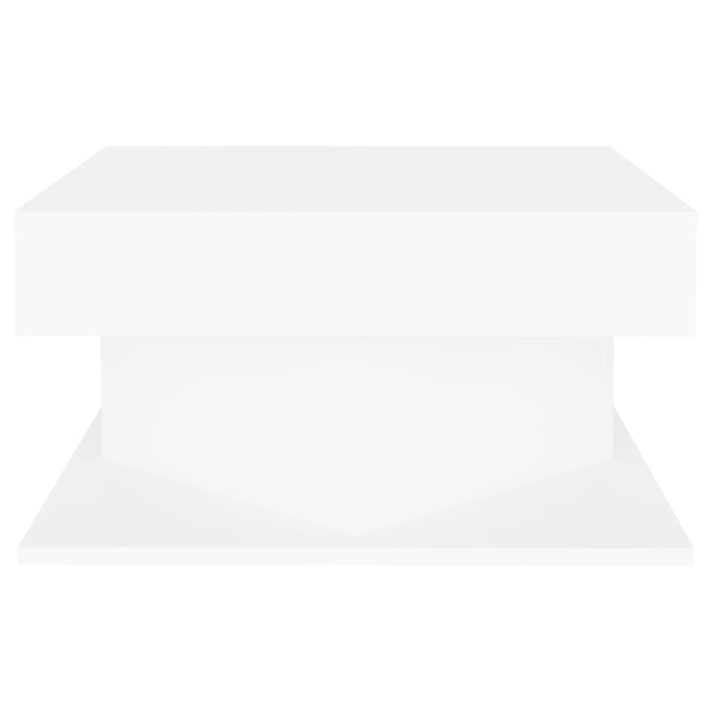 vidaXL Coffee Table White 57x57x30 cm Engineered Wood