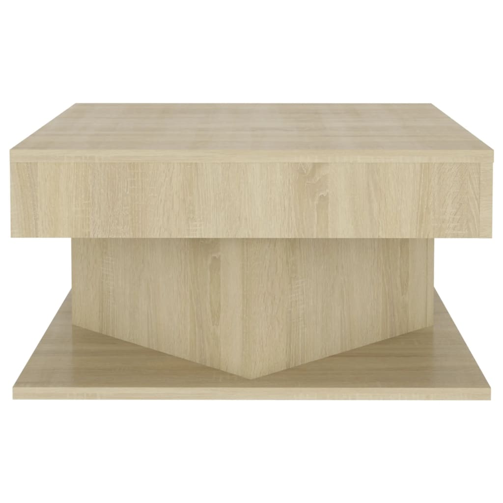 vidaXL Coffee Table | Sonoma oak | Engineered wood | Small | Simple
