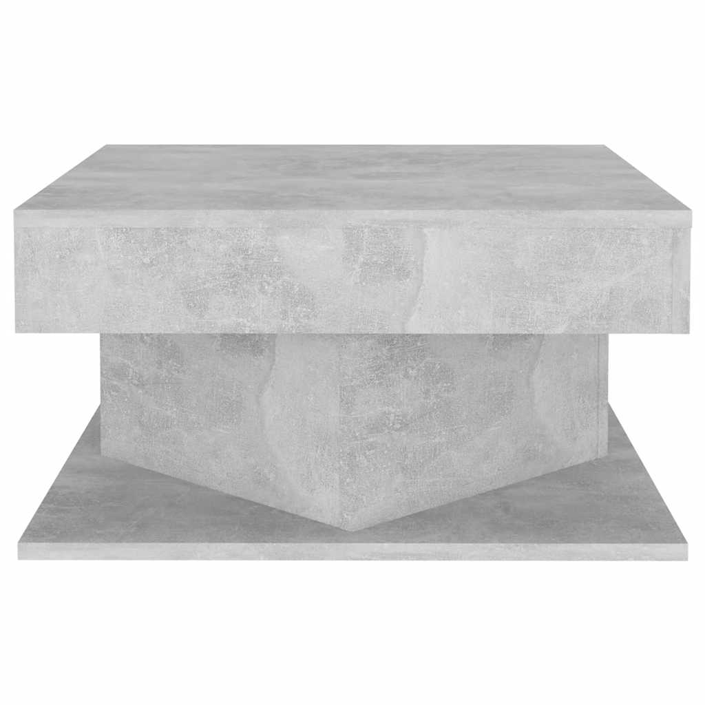 vidaXL Coffee Table | Concrete grey | Engineered wood | Small |  Simplistic