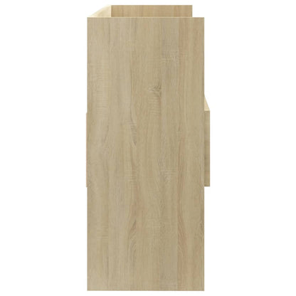 vidaXL Sideboard Sonoma Oak 105x30x70 cm Engineered Wood