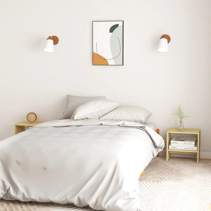 vidaXL Bedside Cabinets 2 pcs 40x30.5x40 cm Solid Pinewood