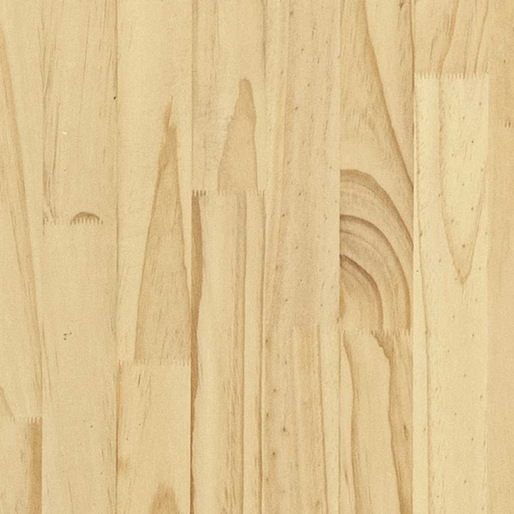 vidaXL Bedside Cabinet 40x29.5x64 cm Solid Pine Wood