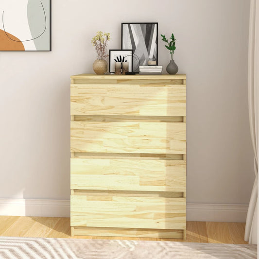 vidaXL Side Cabinet 60x36x84 cm Solid Pinewood