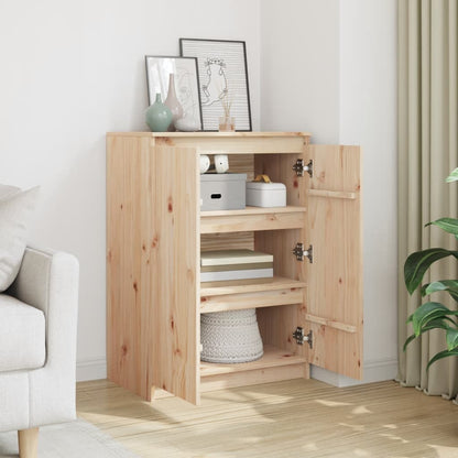 vidaXL Sideboard 60x36x84 cm Solid Pinewood