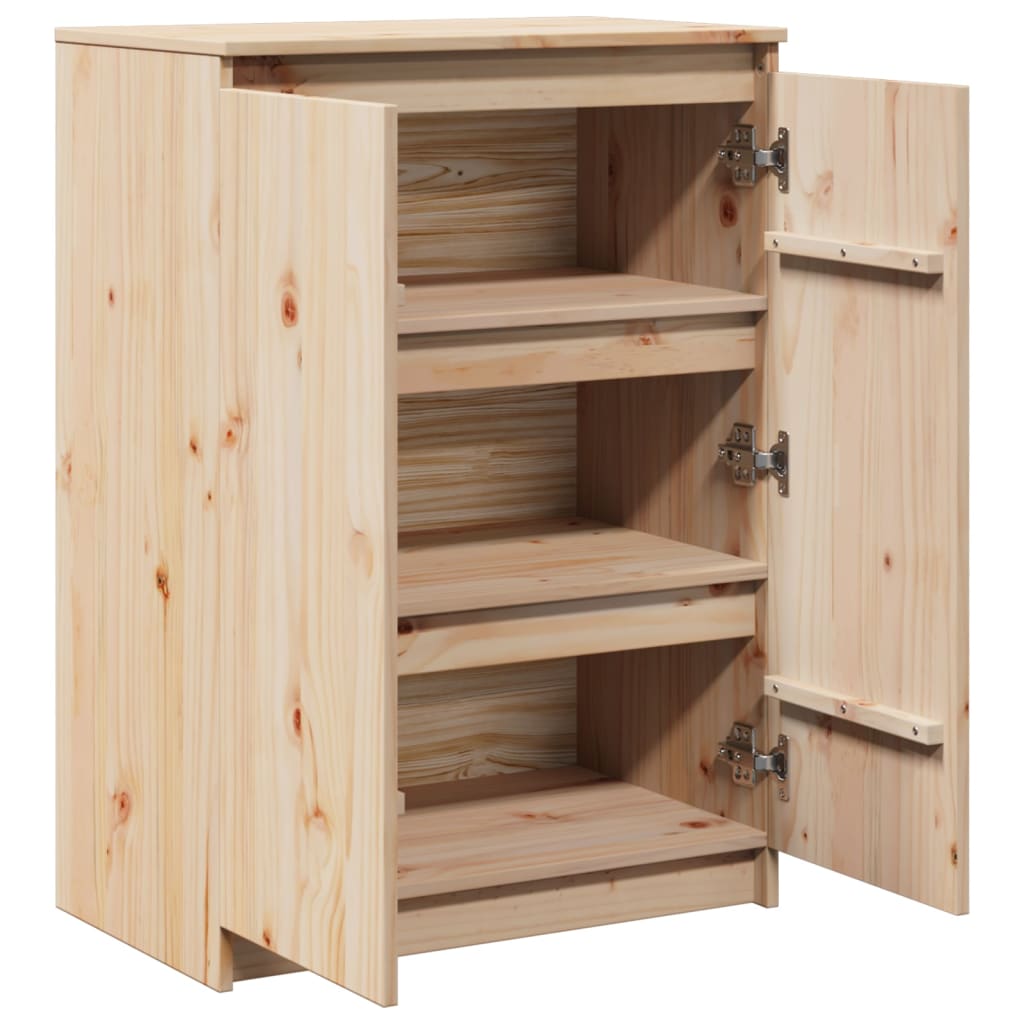 vidaXL Sideboard 60x36x84 cm Solid Pinewood