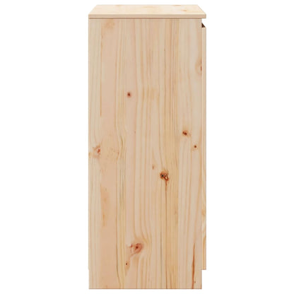 vidaXL Sideboard 60x36x84 cm Solid Pinewood