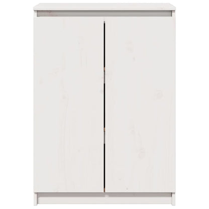 vidaXL Sideboard White 60x36x84 cm Solid Pinewood