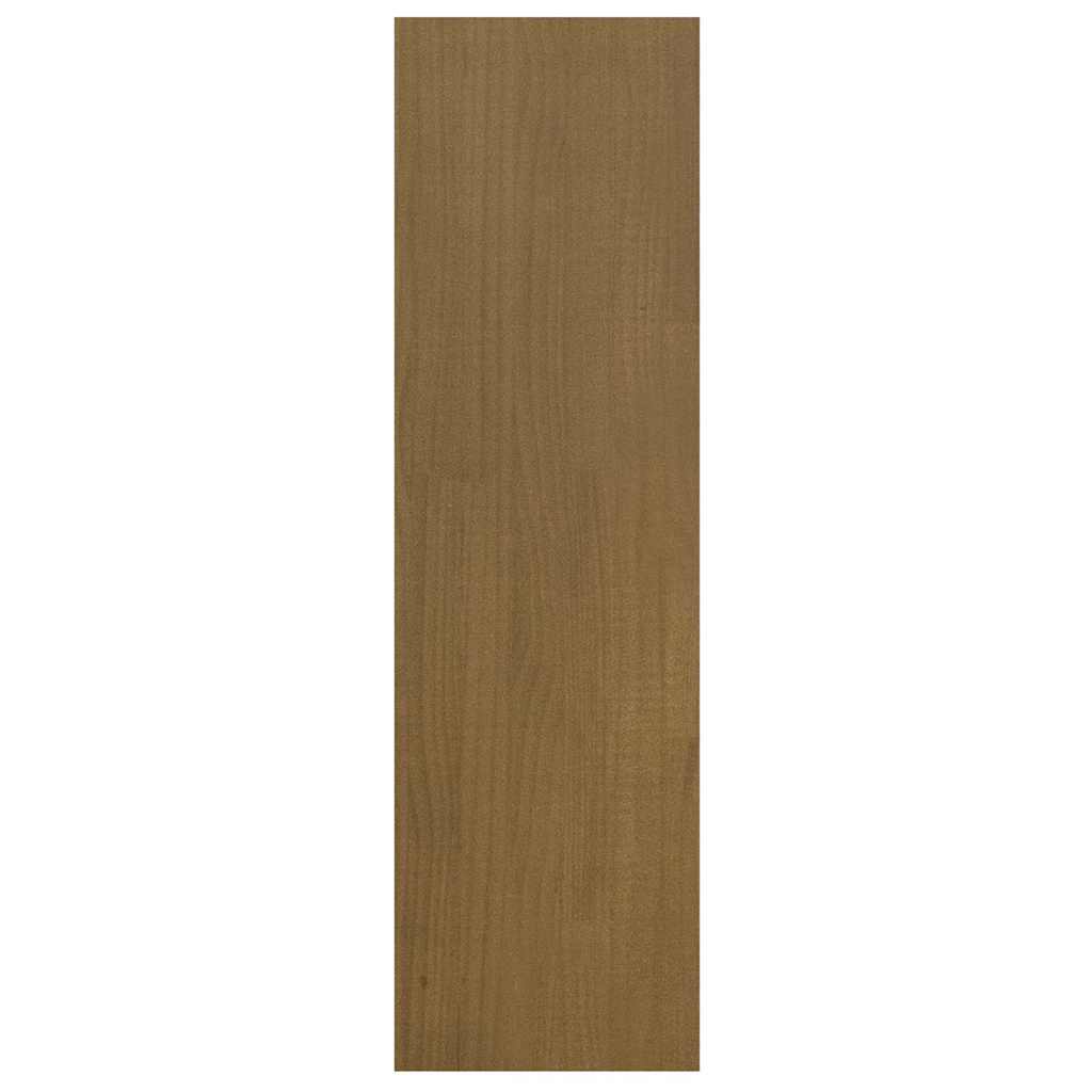 vidaXL Book Cabinet/Room Divider Honey Brown 40x30x103,5 cm Solid Wood Pine