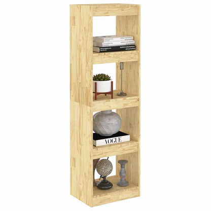 808143 vidaXL Book Cabinet Room Divider 40x30x135,5 cm Solid Wood Pine