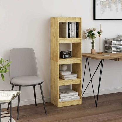 808143 vidaXL Book Cabinet Room Divider 40x30x135,5 cm Solid Wood Pine