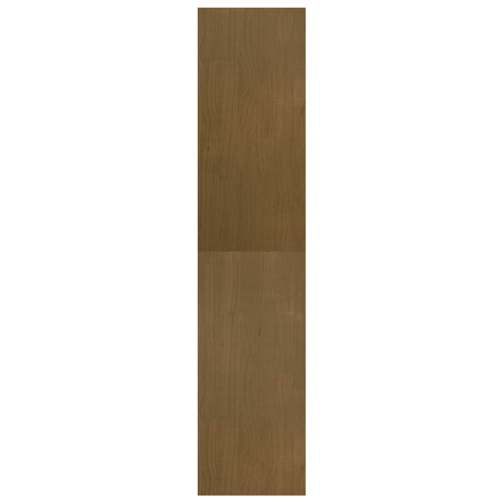 808146 vidaXL Book Cabinet Room Divider Honey Brown 40x30x135,5 cm Solid Wood Pine