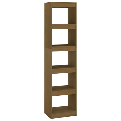vidaXL Book Cabinet/Room Divider Honey Brown 40x30x167.5 cm