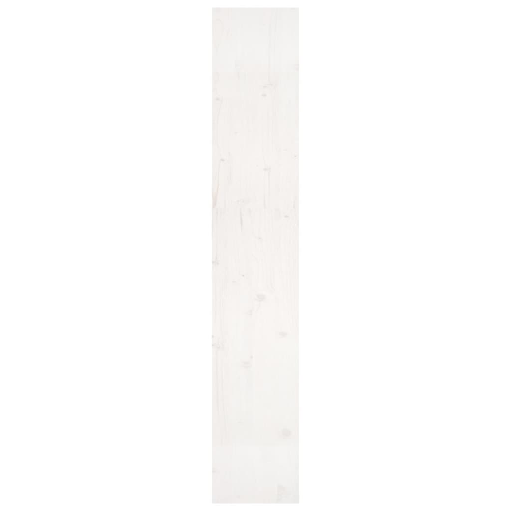 vidaXL Book Cabinet/Room Divider White 80x30x167.4 cm Solid Wood Pine