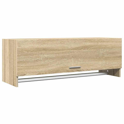 vidaXL Wardrobe Sonoma Oak 100x32.5x35 cm Engineered Wood