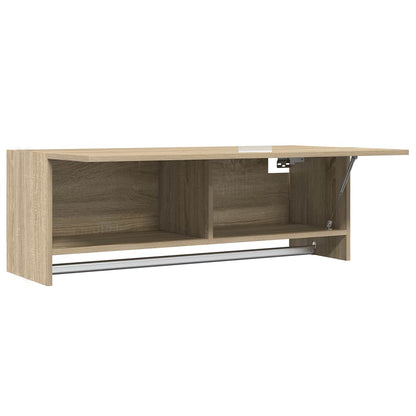 808236 vidaXL Wardrobe Sonoma Oak 100x32,5x35 cm Engineered Wood