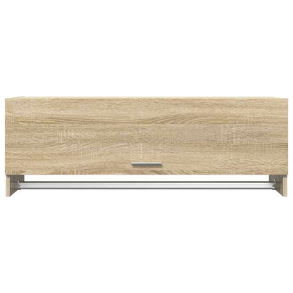 808236 vidaXL Wardrobe Sonoma Oak 100x32,5x35 cm Engineered Wood