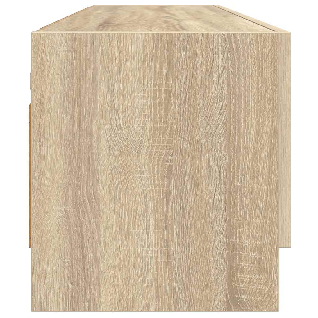 vidaXL Wardrobe Sonoma Oak 100x32.5x35 cm Engineered Wood