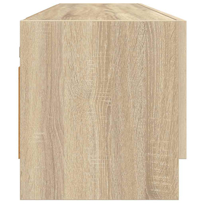 vidaXL Wardrobe Sonoma Oak 100x32.5x35 cm Engineered Wood