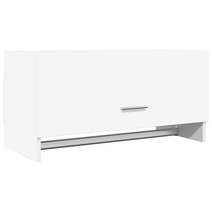 vidaXL Wardrobe White 70x32.5x35 cm Engineered Wood