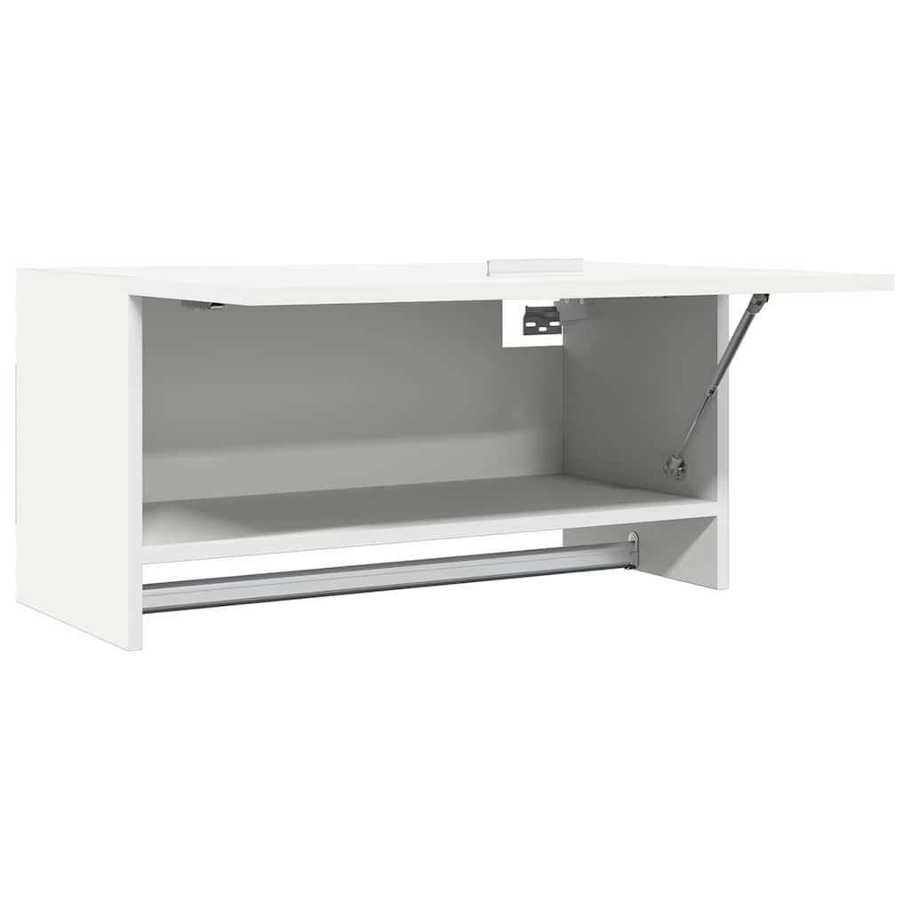 808242 vidaXL Wardrobe White 70x32,5x35 cm Engineered Wood
