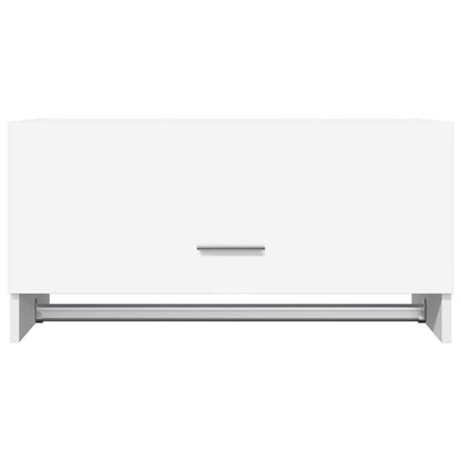 vidaXL Wardrobe White 70x32.5x35 cm Engineered Wood