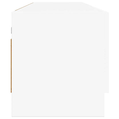 vidaXL Wardrobe White 70x32.5x35 cm Engineered Wood