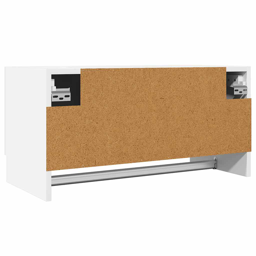 vidaXL Wardrobe White 70x32.5x35 cm Engineered Wood