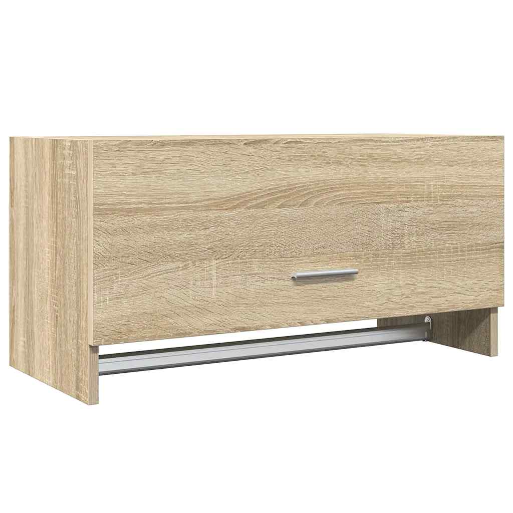 808245 vidaXL Wardrobe Sonoma Oak 70x32,5x35 cm Engineered Wood