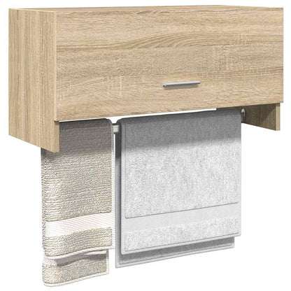 808245 vidaXL Wardrobe Sonoma Oak 70x32,5x35 cm Engineered Wood