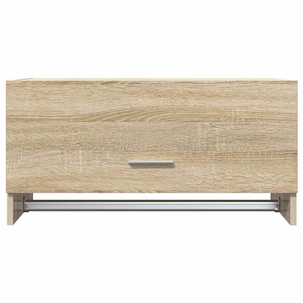 808245 vidaXL Wardrobe Sonoma Oak 70x32,5x35 cm Engineered Wood