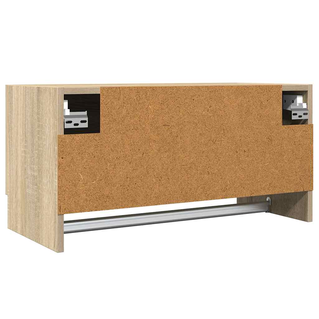 808245 vidaXL Wardrobe Sonoma Oak 70x32,5x35 cm Engineered Wood