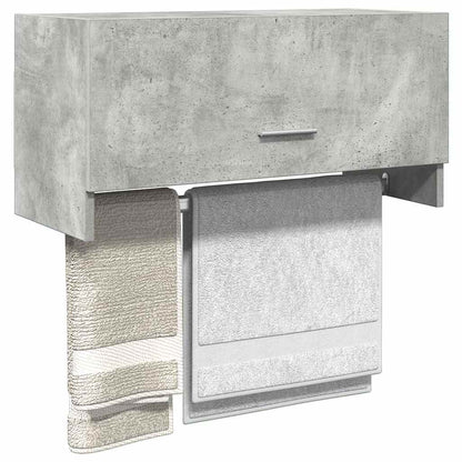 808246 vidaXL Wardrobe Concrete Grey 70x32,5x35 cm Engineered Wood