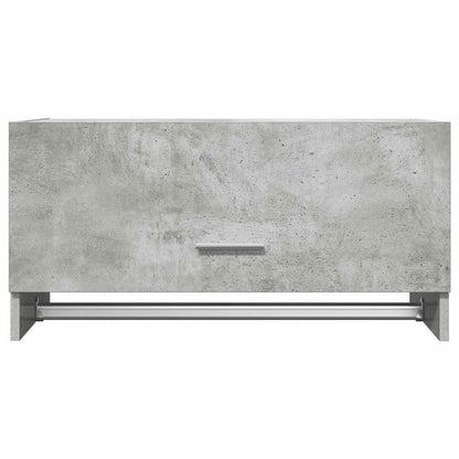 808246 vidaXL Wardrobe Concrete Grey 70x32,5x35 cm Engineered Wood
