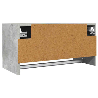 808246 vidaXL Wardrobe Concrete Grey 70x32,5x35 cm Engineered Wood