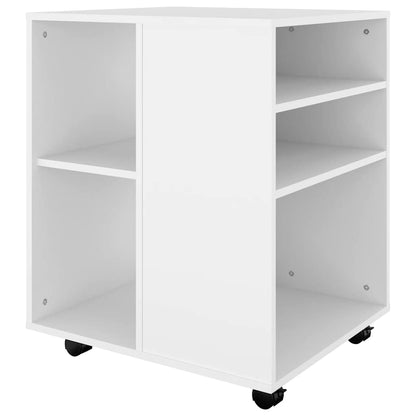 vidaXL Storage Cabinet | White | Engineered wood | Medium | Sleek