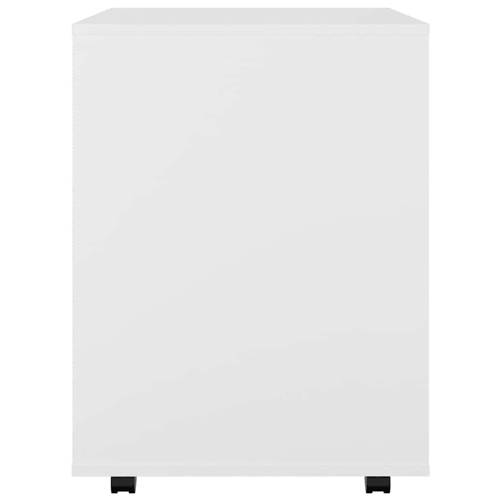 vidaXL Storage Cabinet | White | Engineered wood | Medium | Sleek