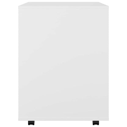 vidaXL Storage Cabinet | White | Engineered wood | Medium | Sleek