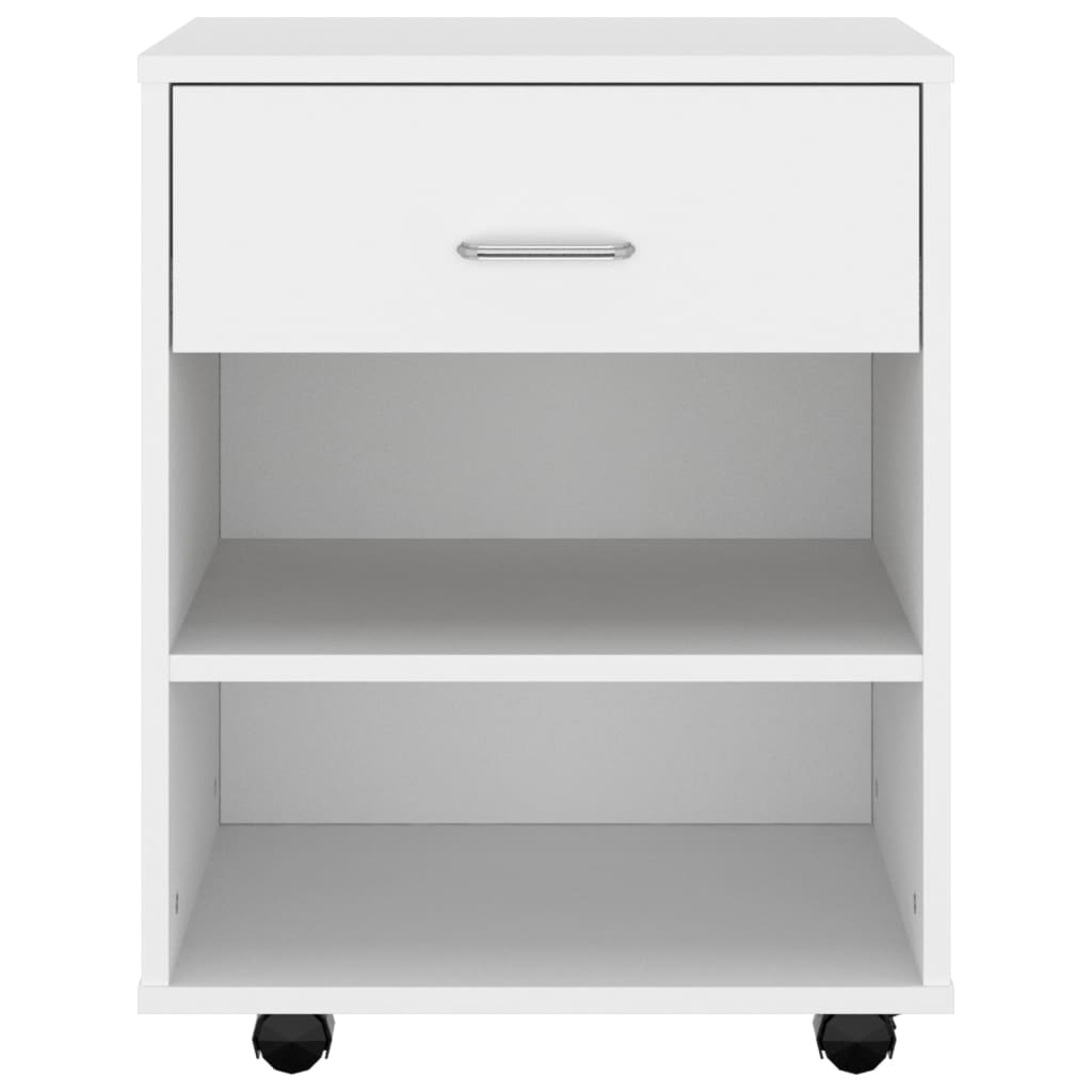 vidaXL Storage Cabinet | White | Engineered wood | Medium | Storage Cabinet