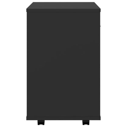 vidaXL Storage Cabinet | Black | Engineered wood | Compact | Storage Cabinet