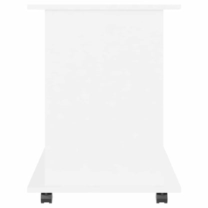 808476 vidaXL Rolling Cabinet White 60x45x60 cm Engineered Wood