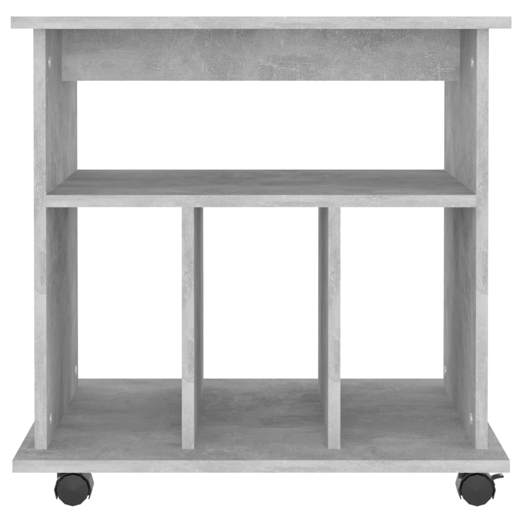 vidaXL Storage Cabinet | Concrete grey | Engineered wood | Medium