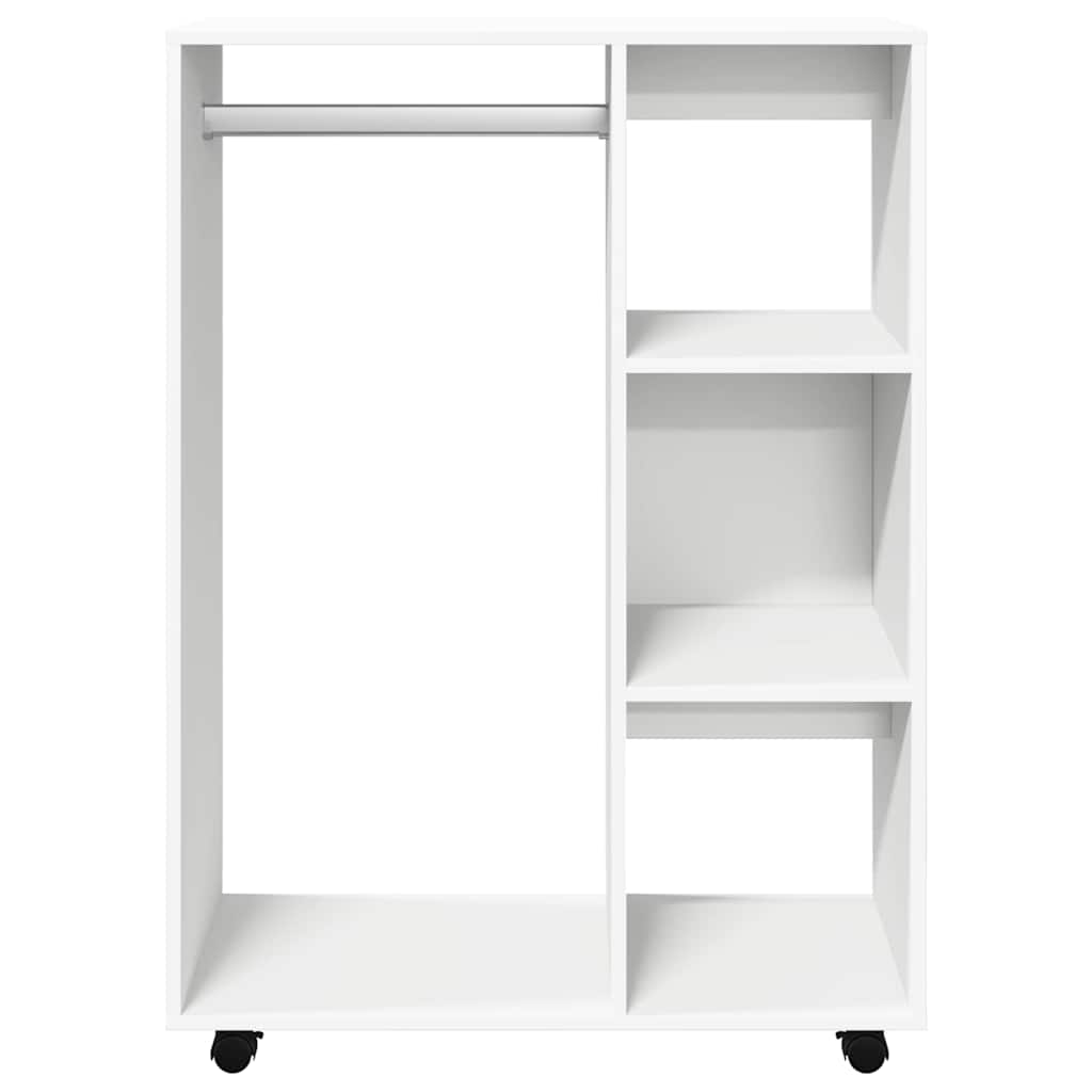 808513 vidaXL Wardrobe White 80x40x110 cm Engineered Wood