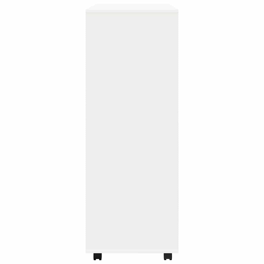 808513 vidaXL Wardrobe White 80x40x110 cm Engineered Wood