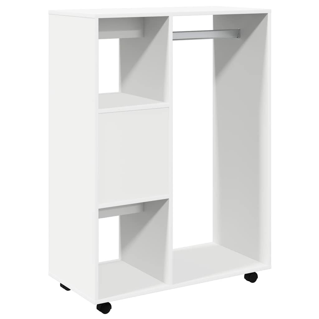 808513 vidaXL Wardrobe White 80x40x110 cm Engineered Wood