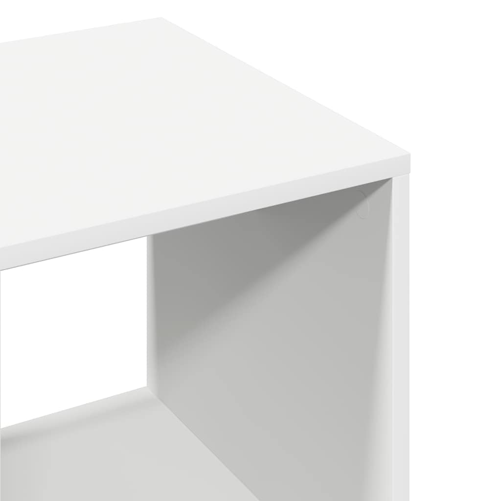 808513 vidaXL Wardrobe White 80x40x110 cm Engineered Wood