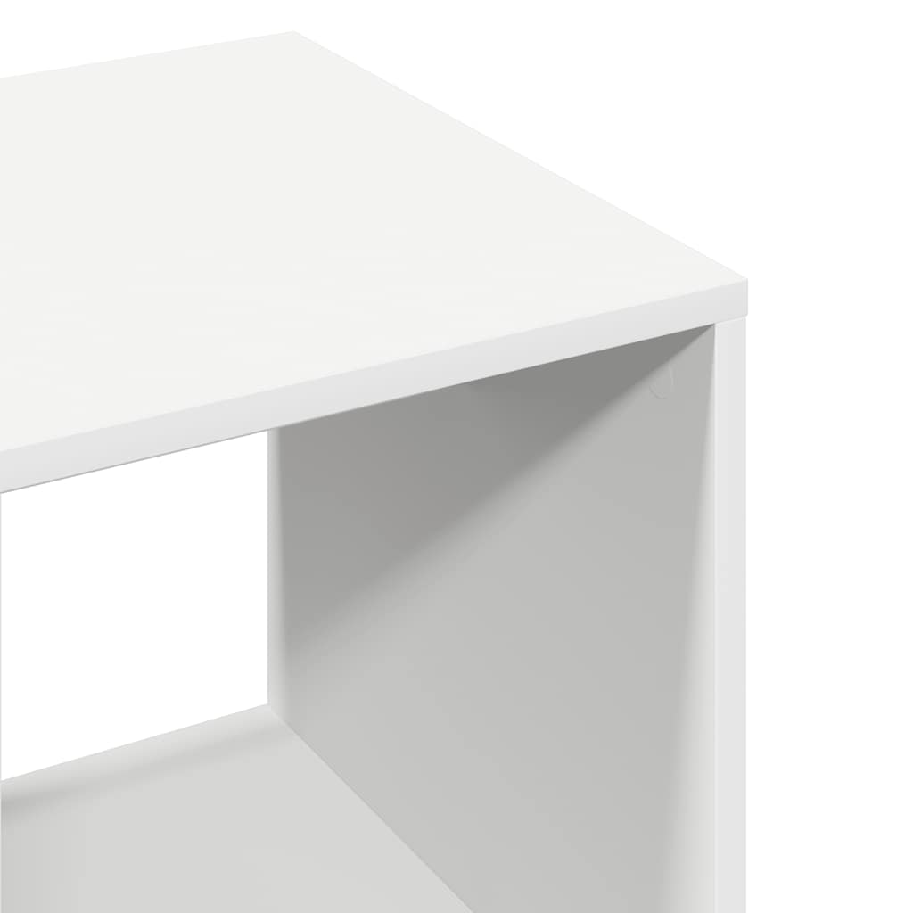 vidaXL Wardrobe White 80x40x110 cm Engineered Wood