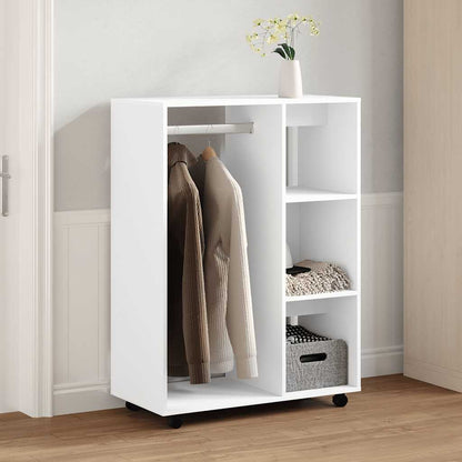 vidaXL Wardrobe White 80x40x110 cm Engineered Wood