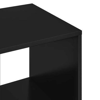 vidaXL Wardrobe Black 80x40x110 cm Engineered Wood