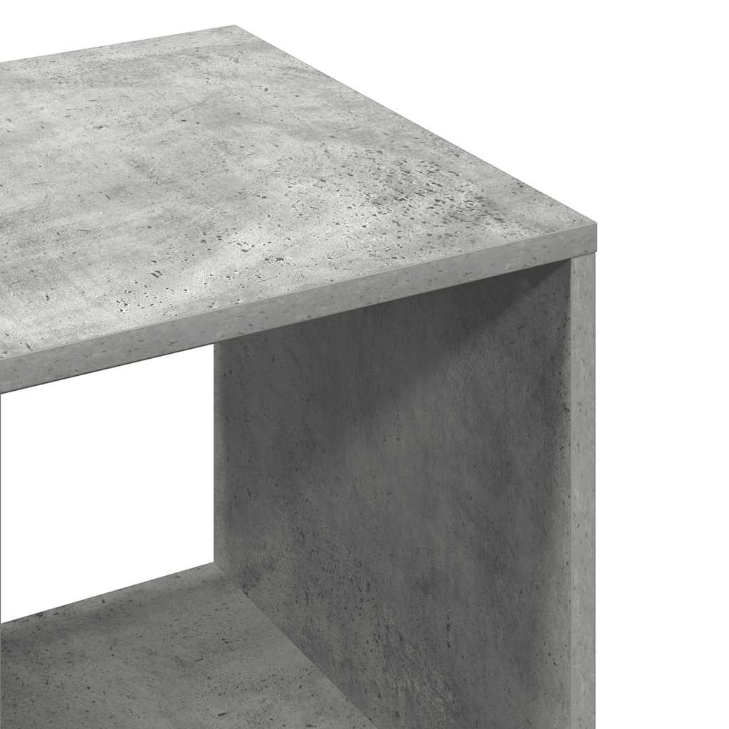 vidaXL Wardrobe | Concrete grey | Engineered wood | Medium |  Rollable