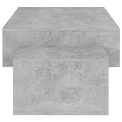 vidaXL Coffee Table Concrete Grey 105x55x32 cm Engineered Wood